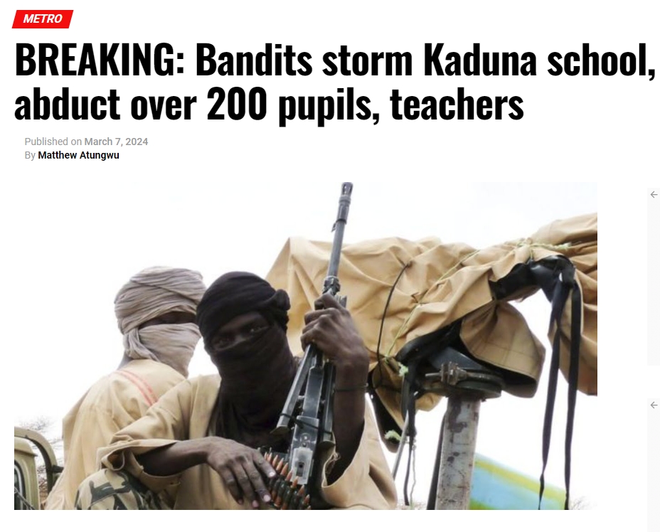 nigeria scuola kaduna