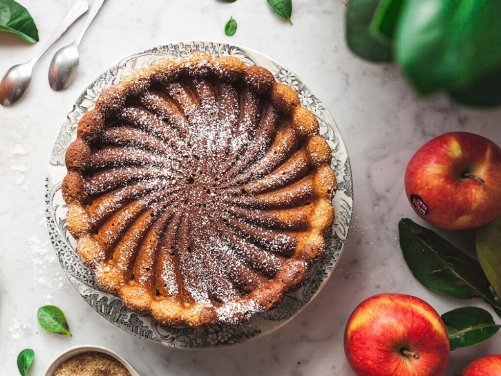 Ricetta Charlotte marmorizzata con mele Pinova Val Venosta