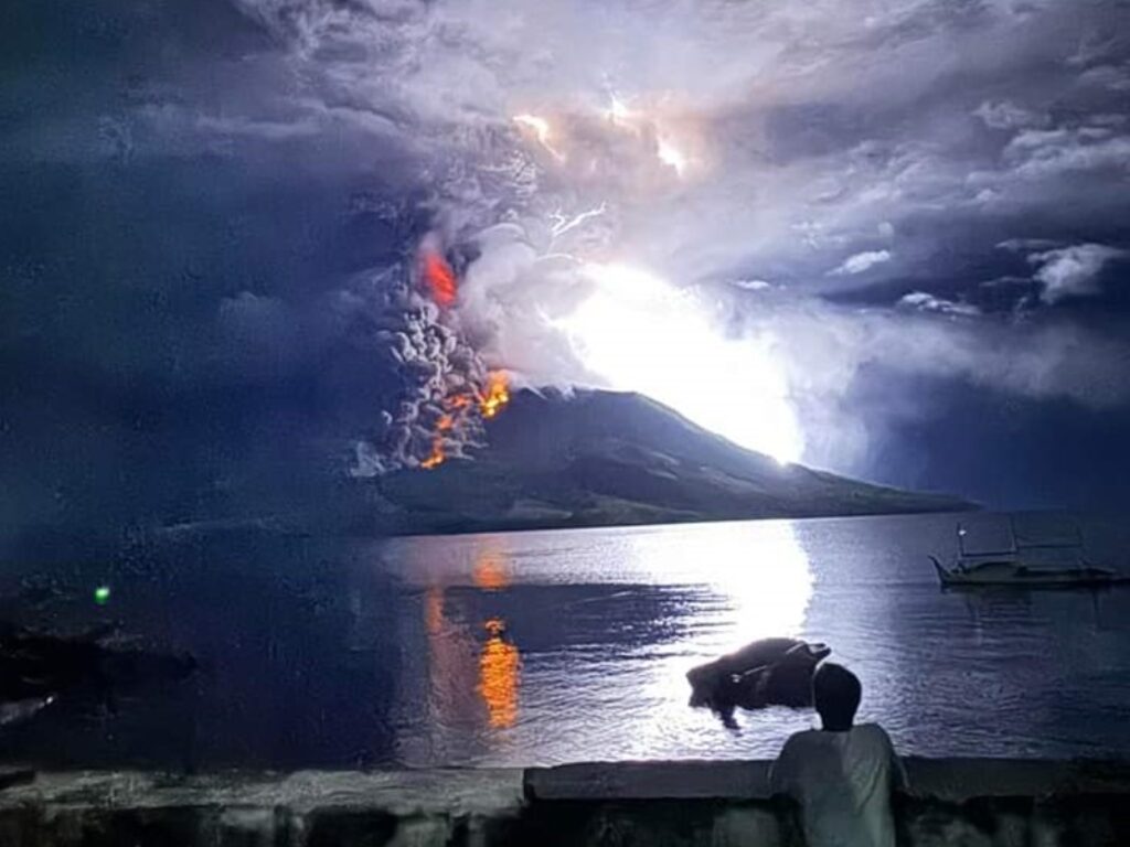 vulcano ruang eruzione