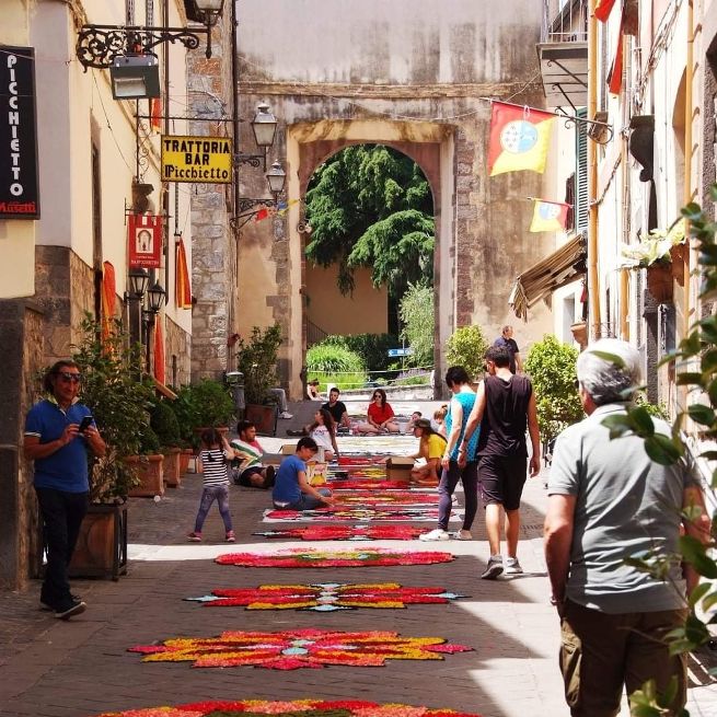 infiorata bolsena