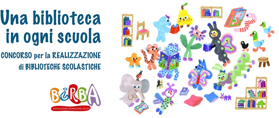 una biblioteca in ogni scuola