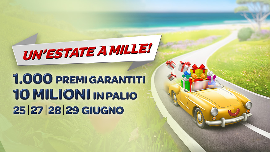 un'estate a mille superenalotto