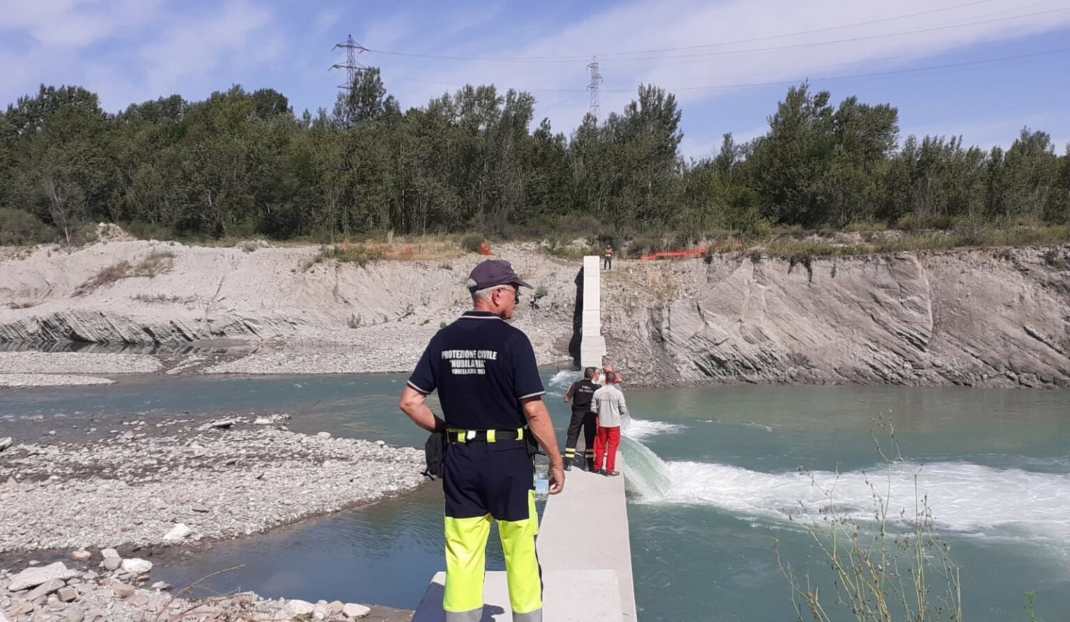 fiume enza giustino danilo colella