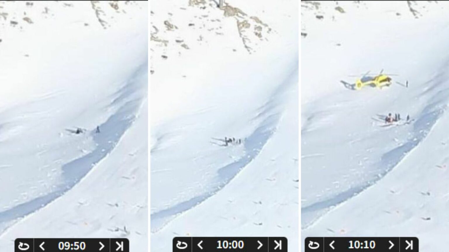 caduta matilde lorenzi