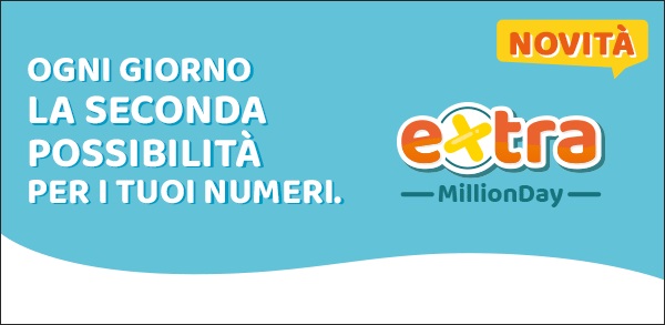 Estrazione Million Day 14 luglio 2025. La combinazione e i numeri vincenti del 14/7/2025, verifica vincite online e archivio estrazioni.