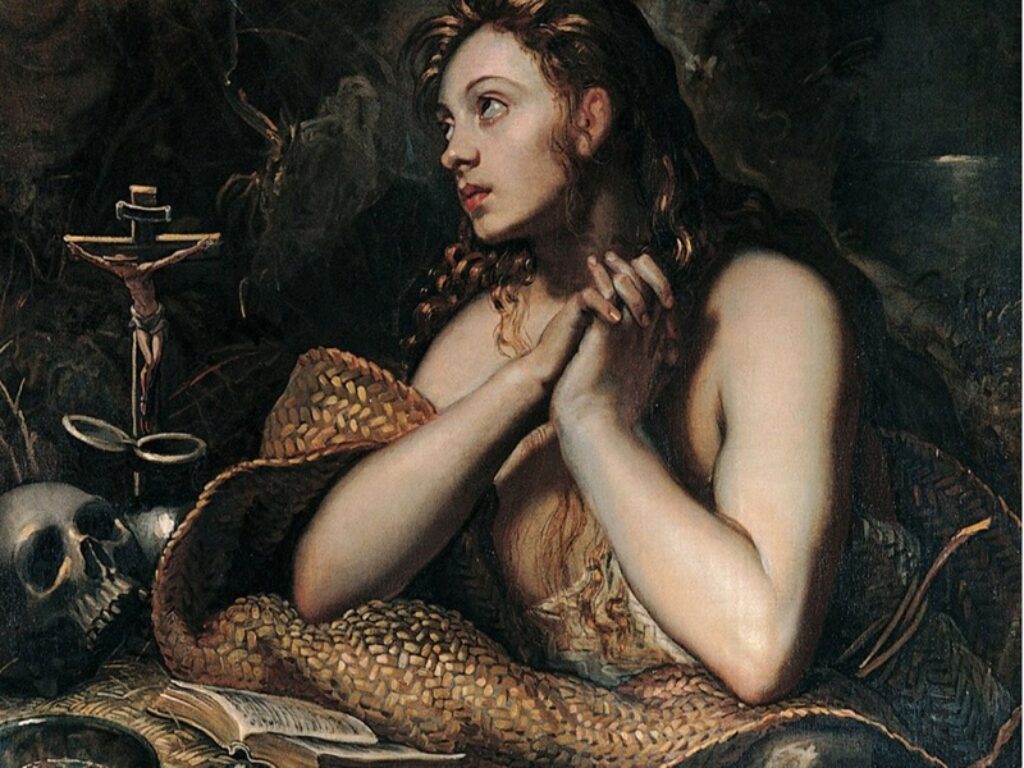 la maddalena e la croce
