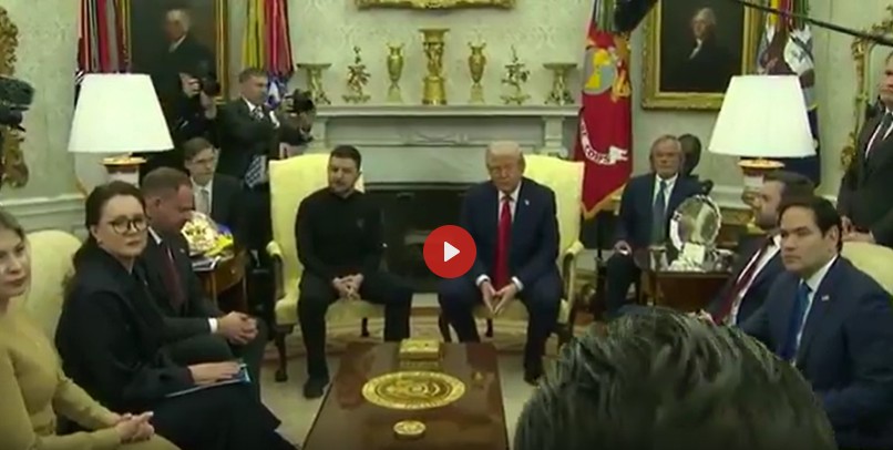 trump zelensky casa bianca