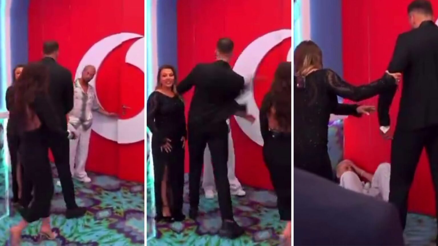 schiaffo gf vip albania