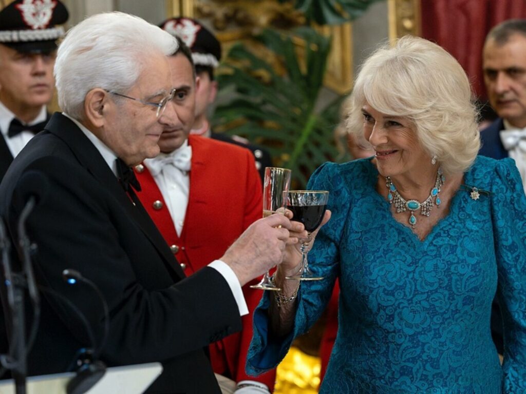 mattarella e camilla