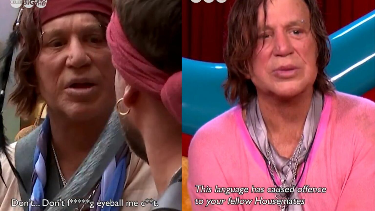 Mickey Rourke è stato cacciato