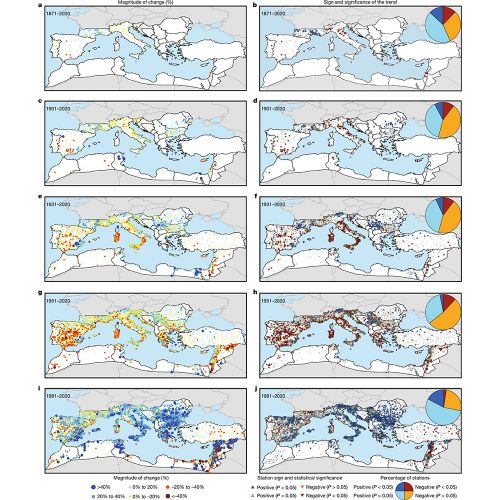 precipitazioni mediterraneo