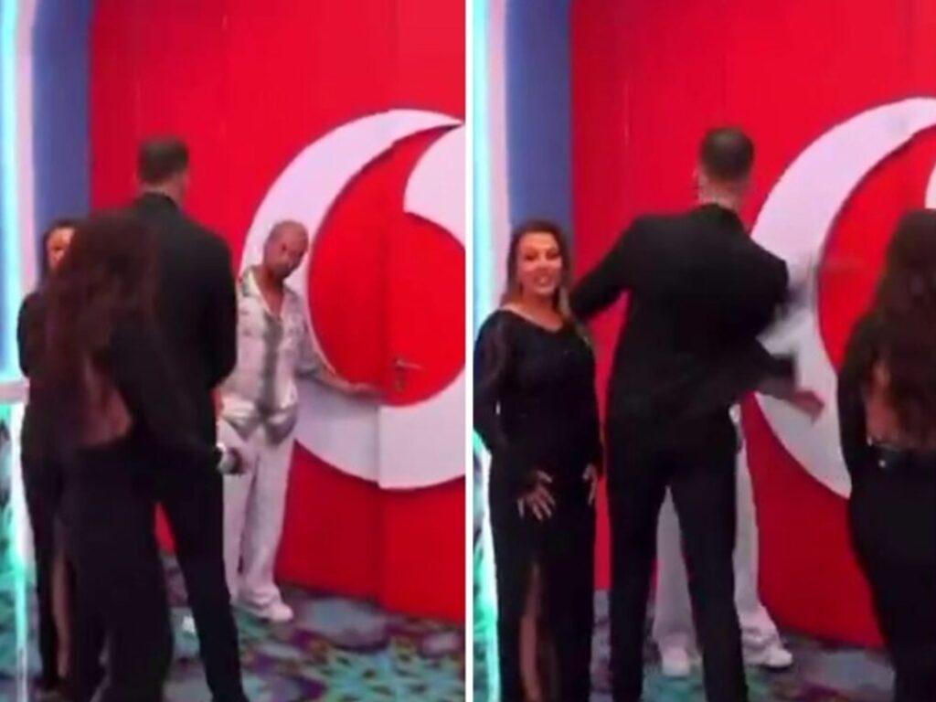 schiaffo gf vip albania