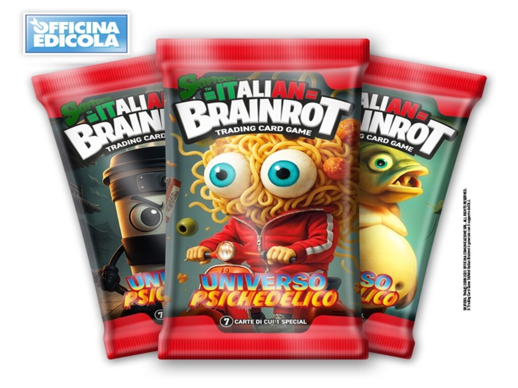 il nuovo gioco di carte collezionabili Skifidol™ Italian Brainrot