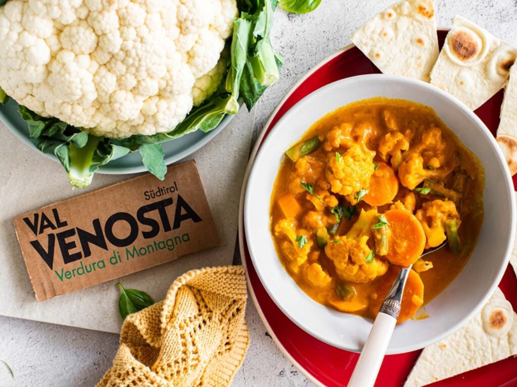 Ricetta Curry di cavolfiore Val Venosta