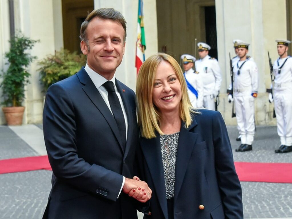 meloni e macron