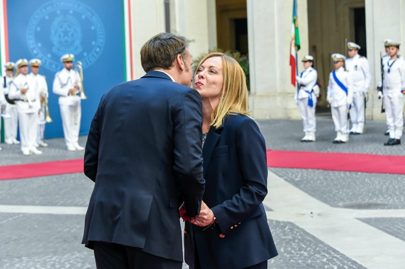 meloni e macron