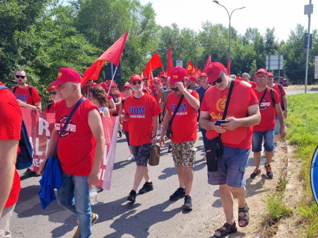 corteo metalmeccanici
