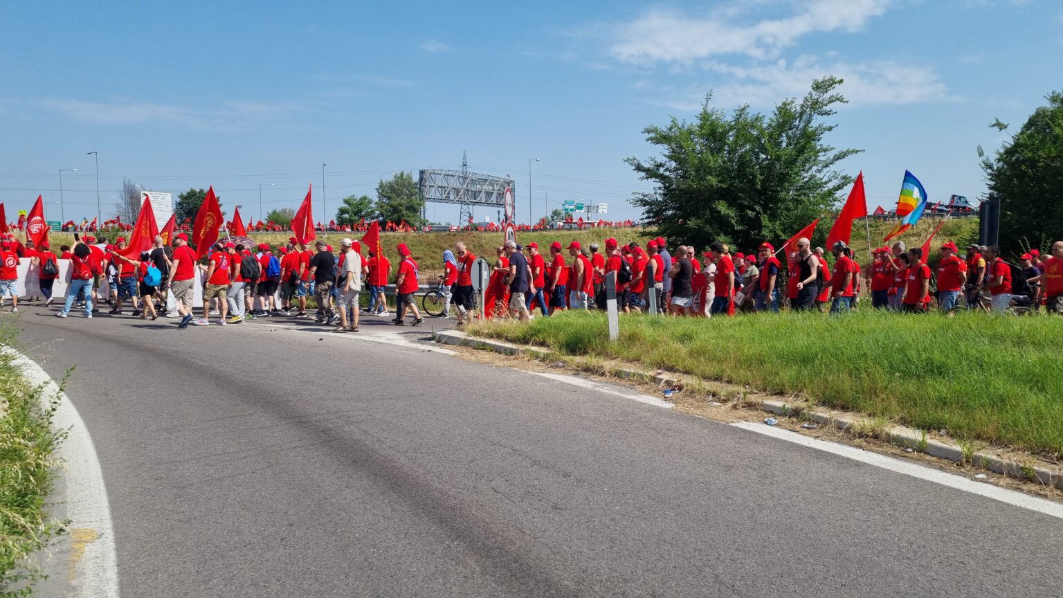 corteo metalmeccanici