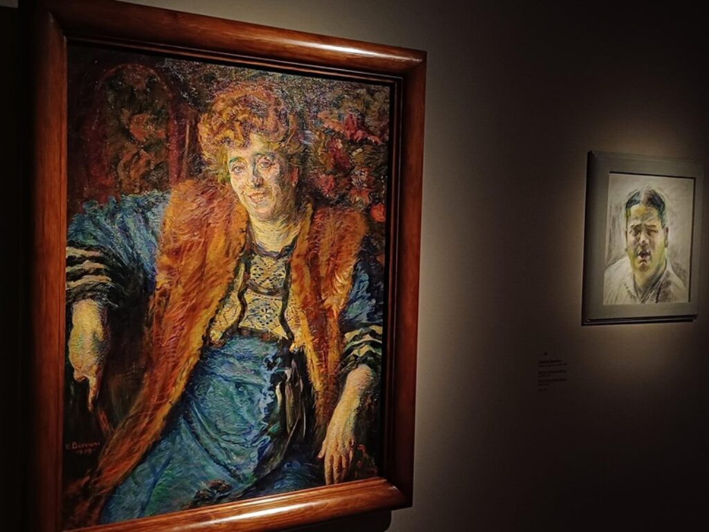 la signora maffi umberto boccioni pinacoteca di tortona