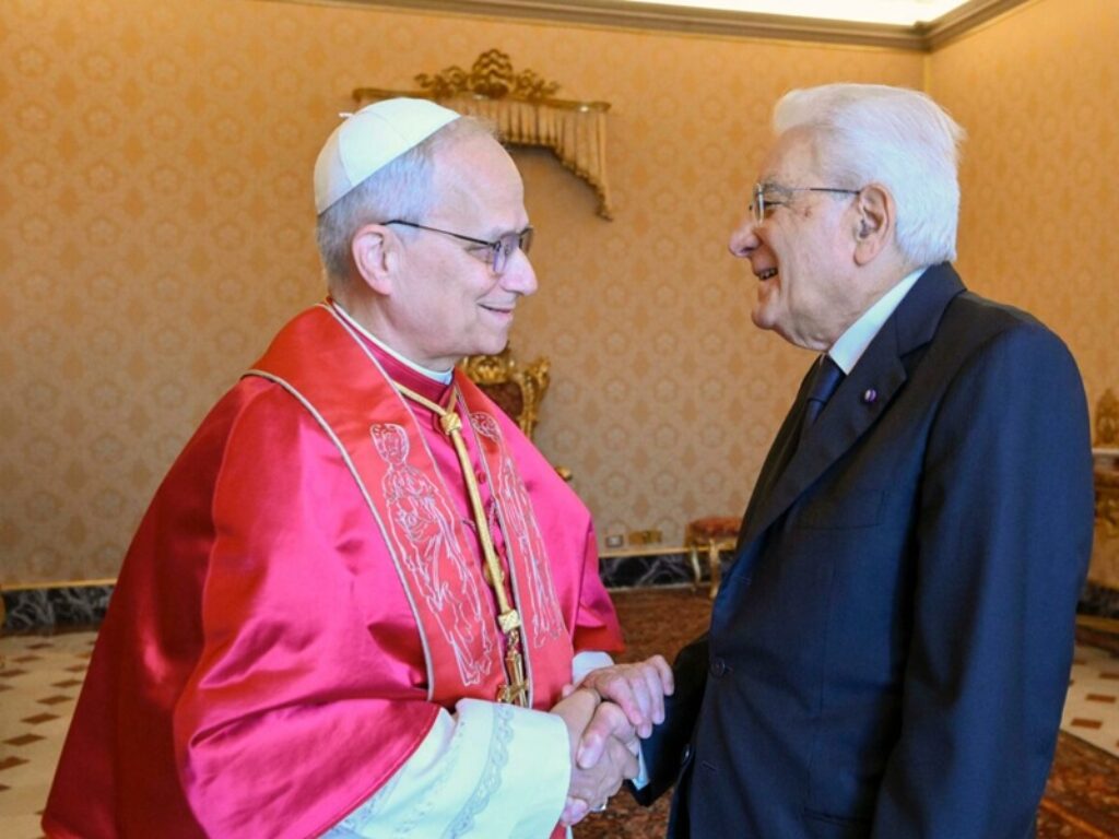 mattarella e papa leone