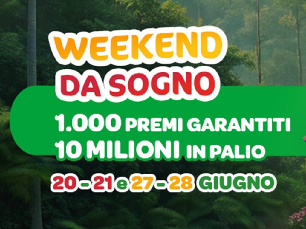 weekend da sogno superenalotto