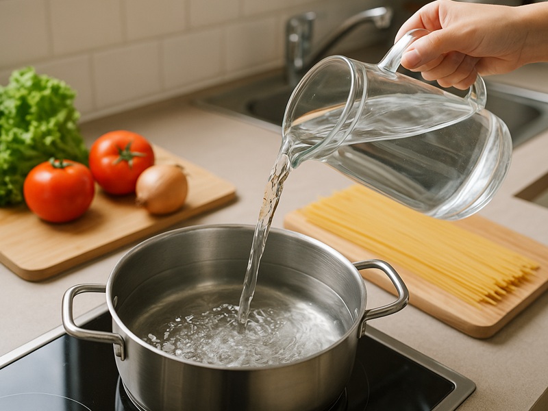 acqua in cucina