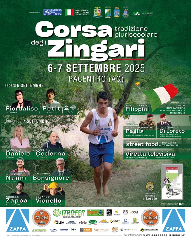 Locandina Corsa degli Zingari