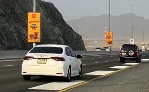 autostrada strisce sonore