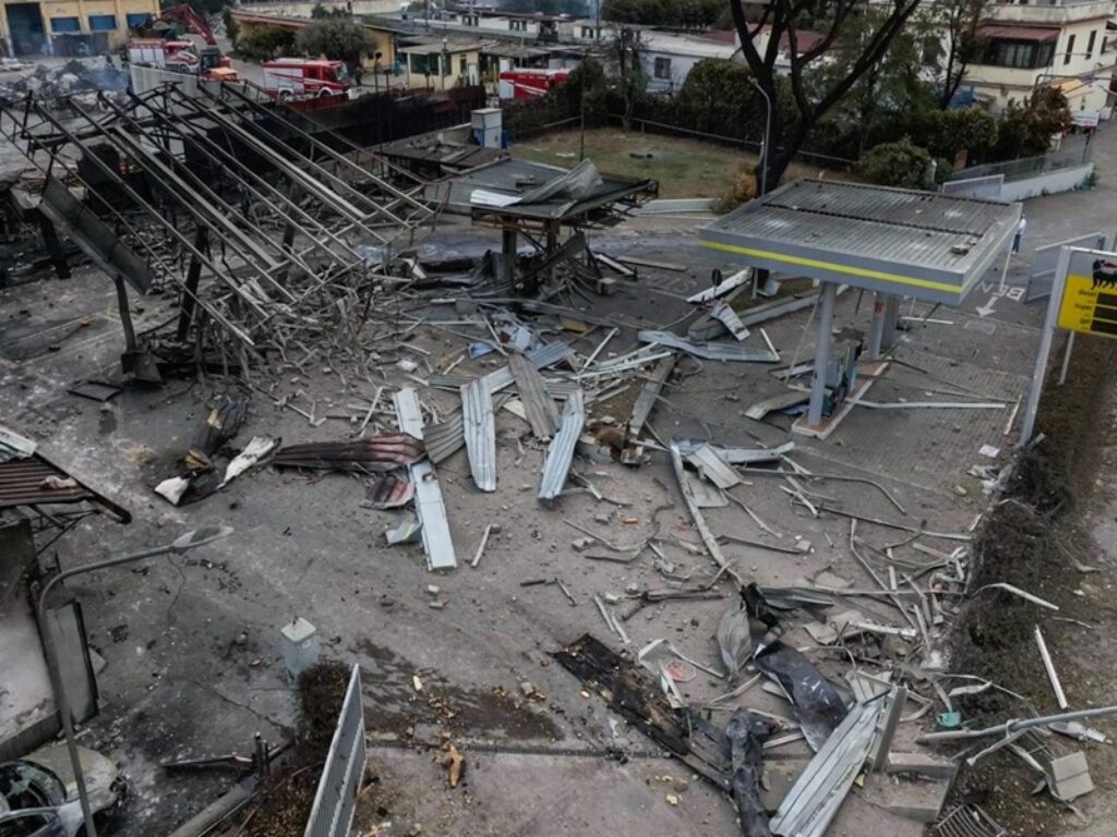 esplosione distributore