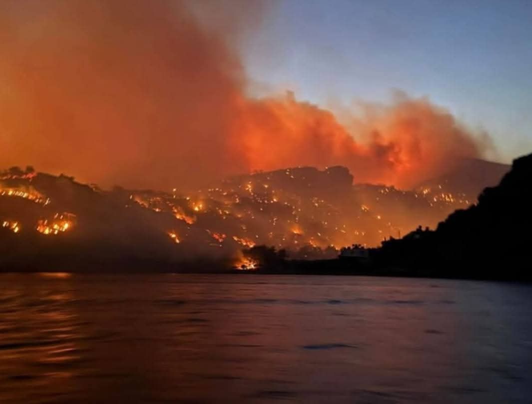 incendi in grecia