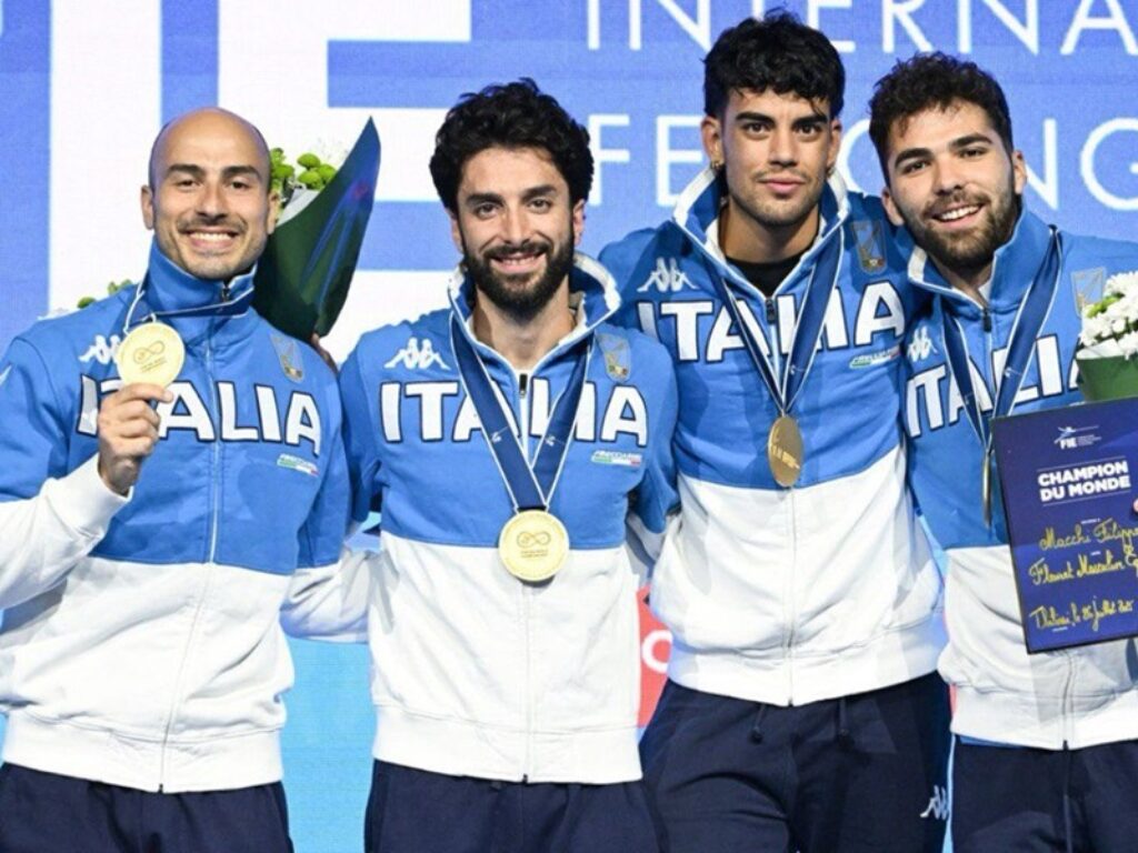 mondiali scherma italia squadra 2025