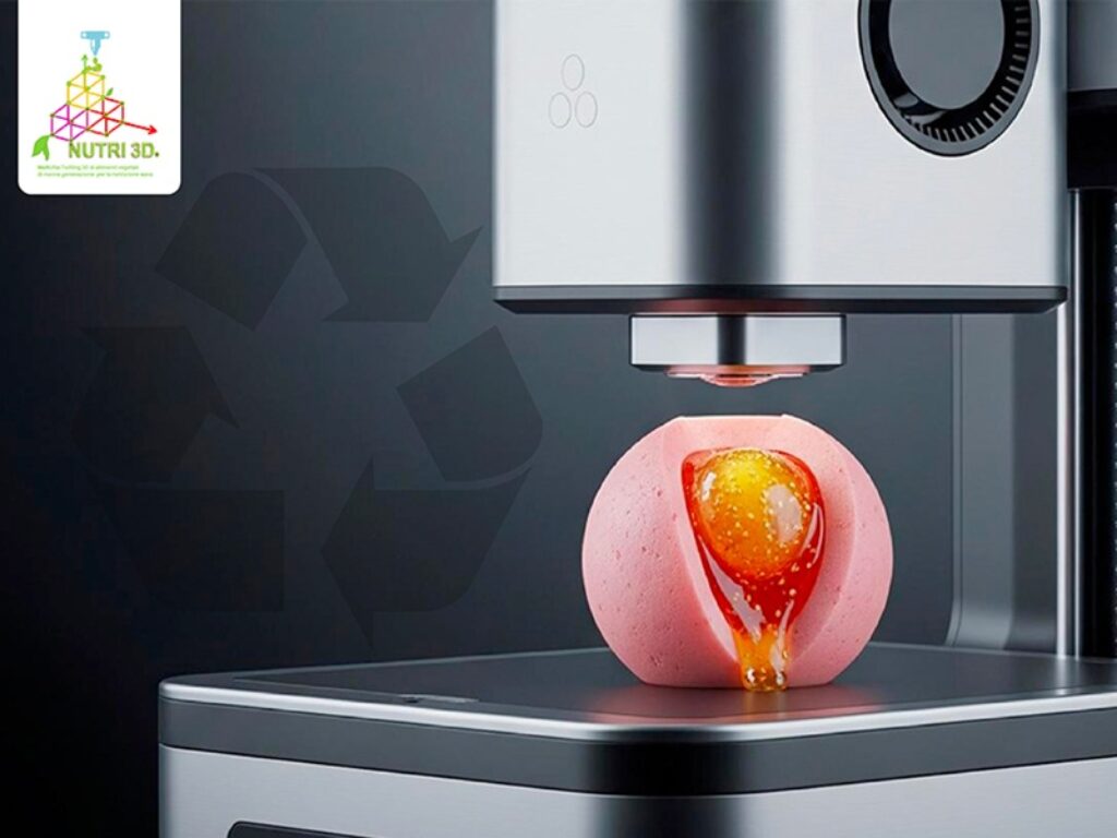 stampa 3d cibo