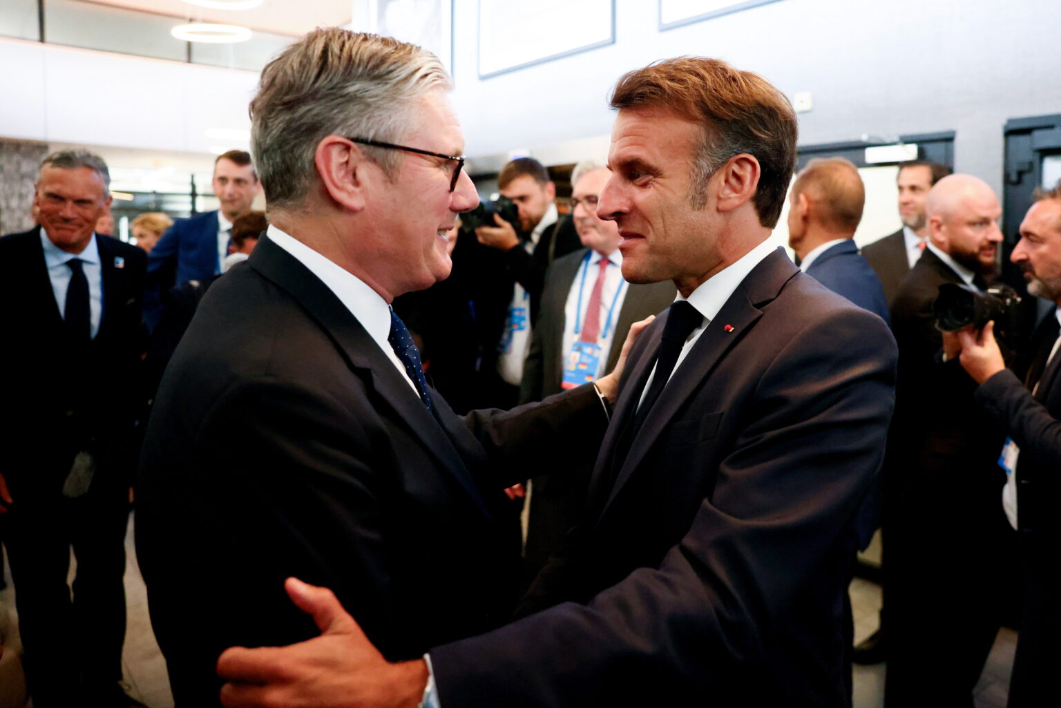 starmer e macron