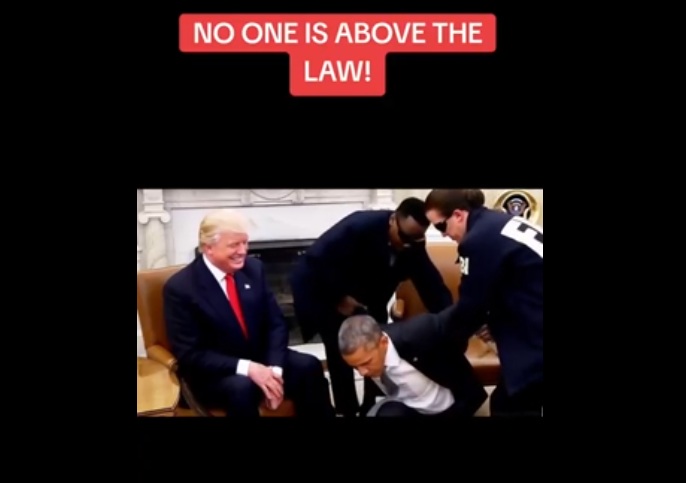 trump deepfake arresto obama