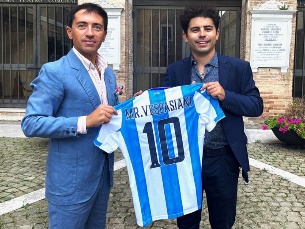 mario vespasiani maglia pescara