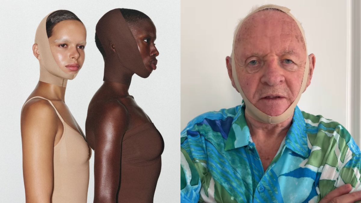 maschera viso kardashian anthony hopkins