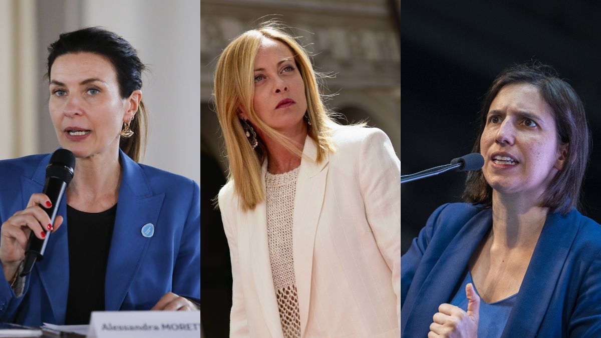 moretti meloni schlein