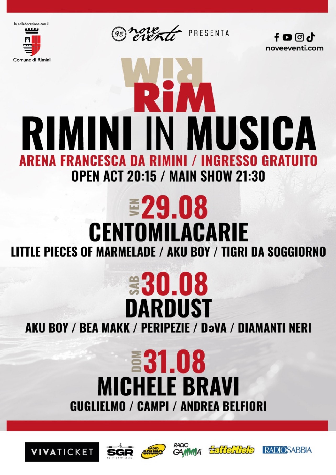rim rimini in musica