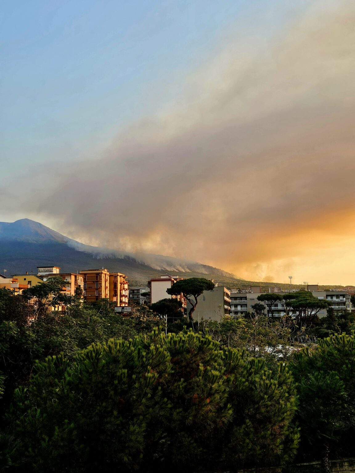 incendio vesuvio