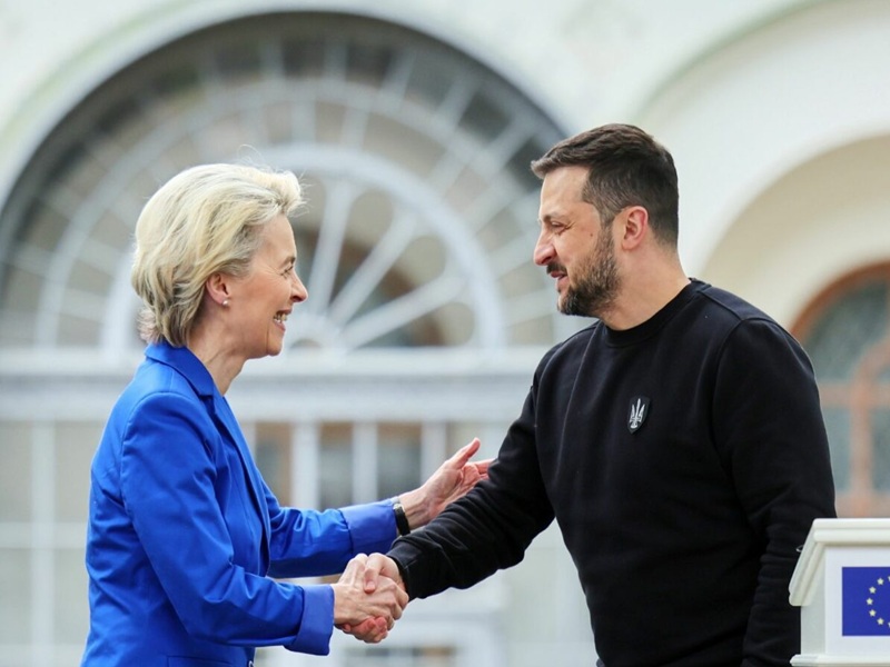 von der leyen e zelensky