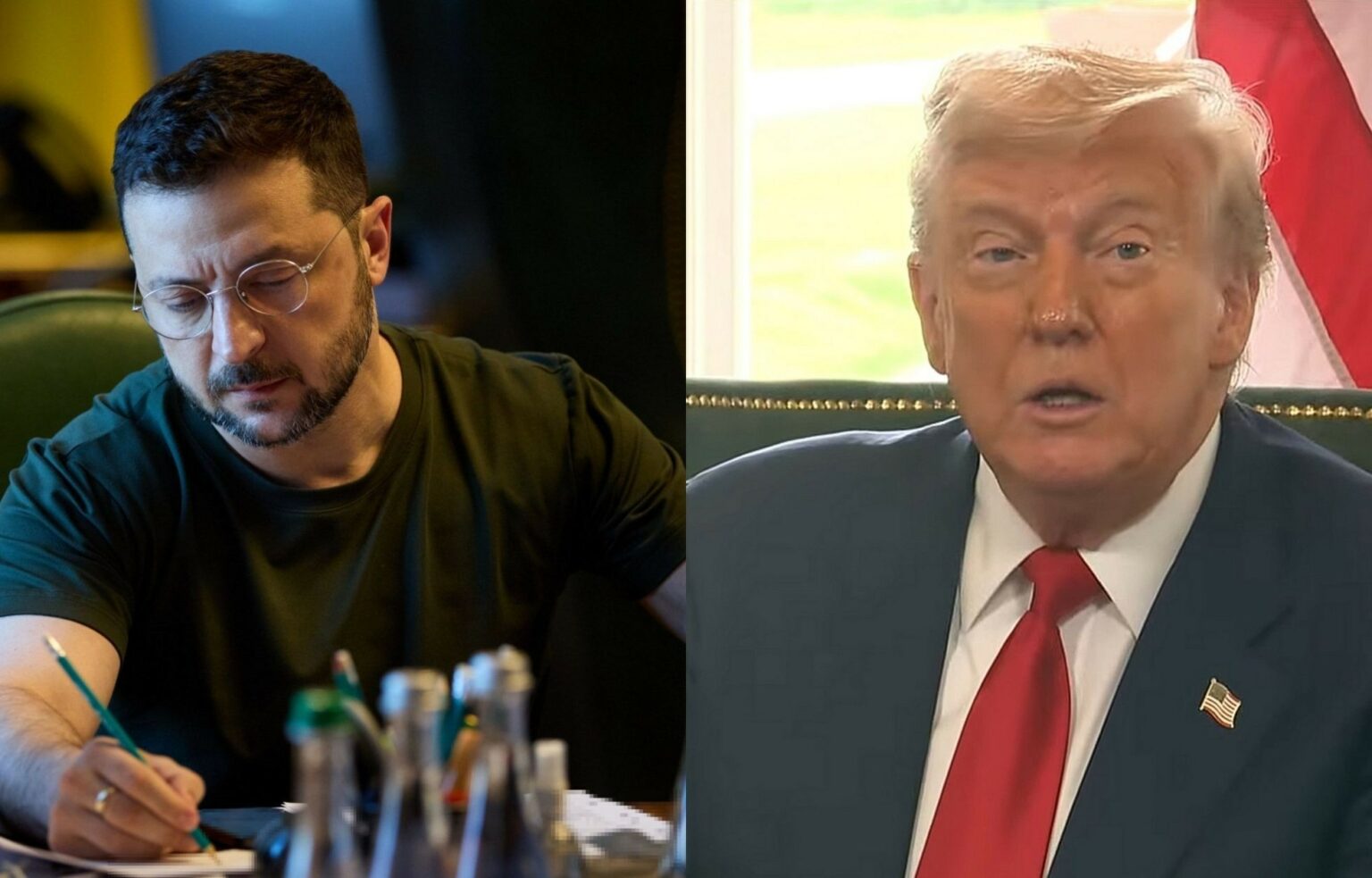 zelensky e trump