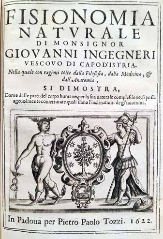 La biblioteca del conte Francesco Grisoni Fisionomia