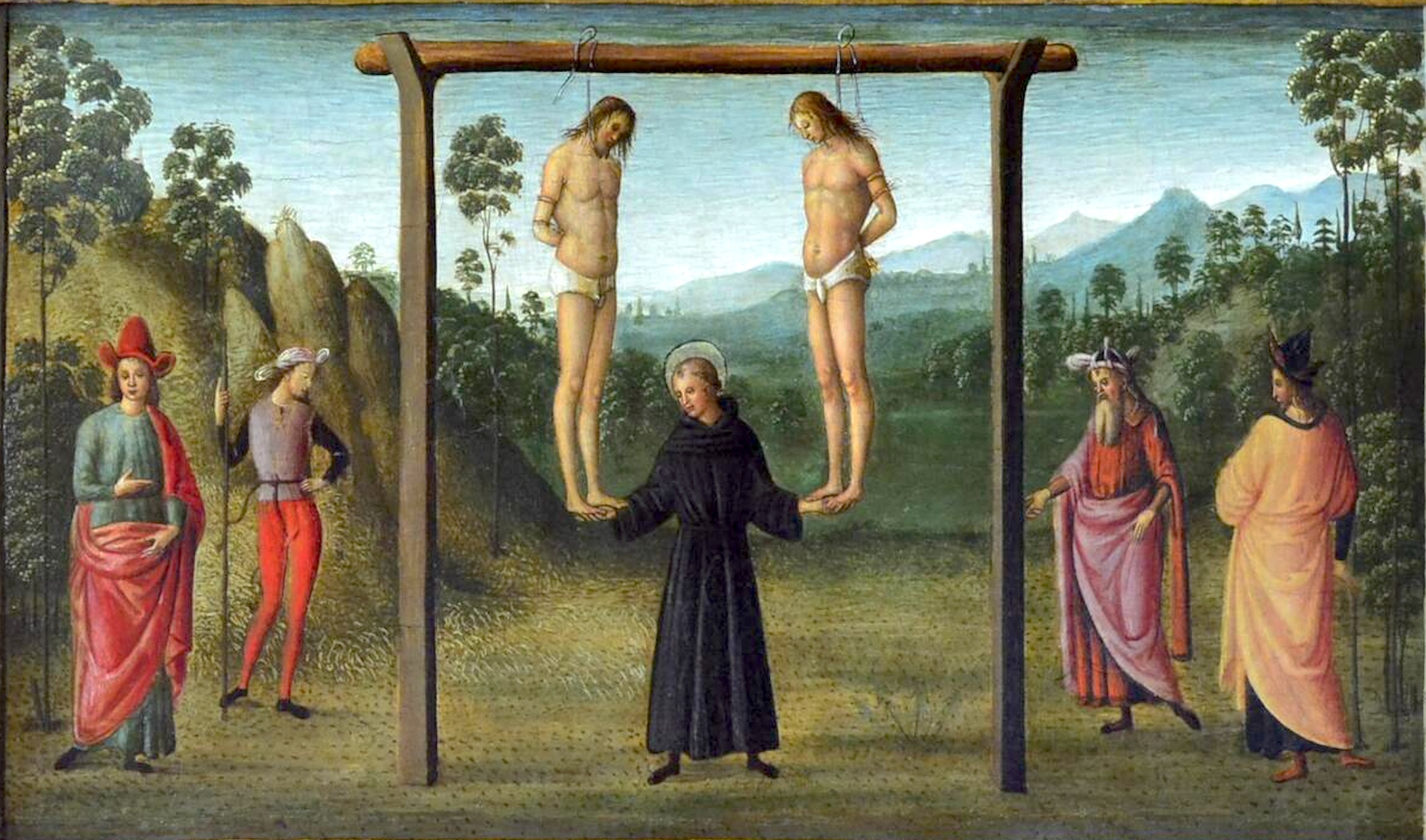 raffaello sanzio miracolo impiccati