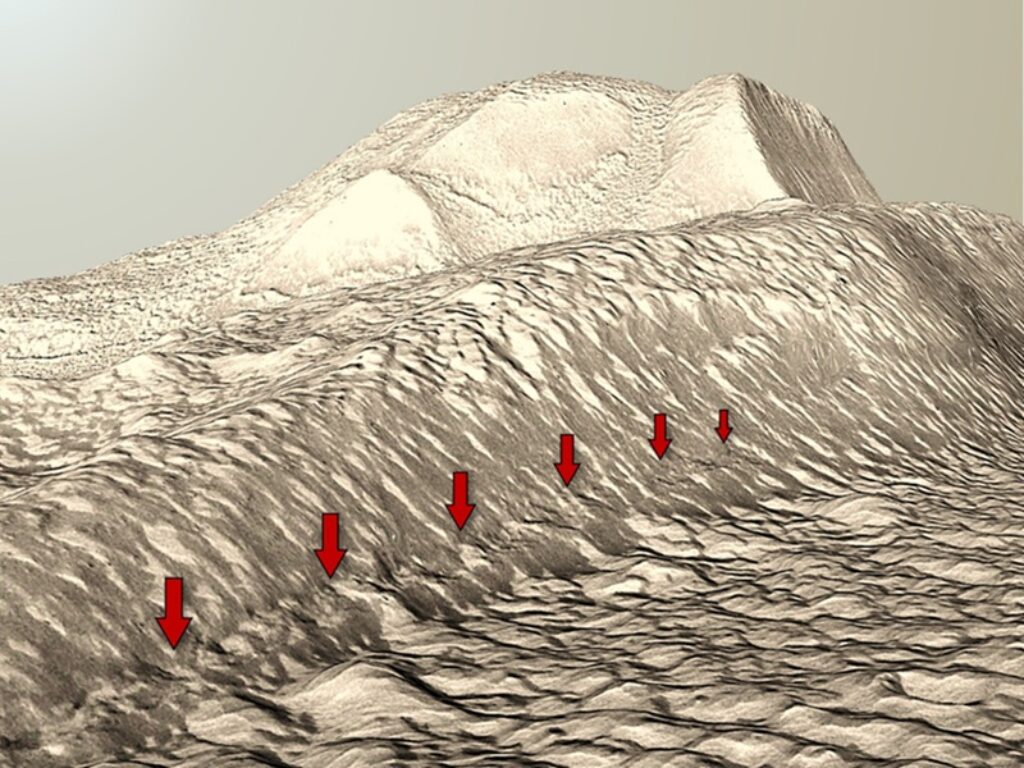 ghiaccio superficiale marte