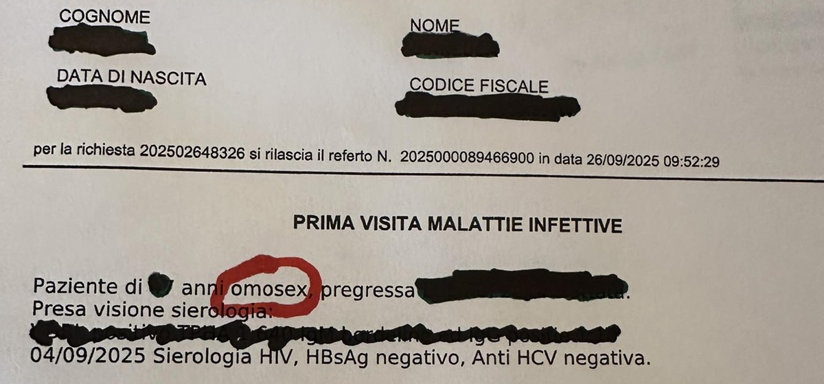 paziente omosex