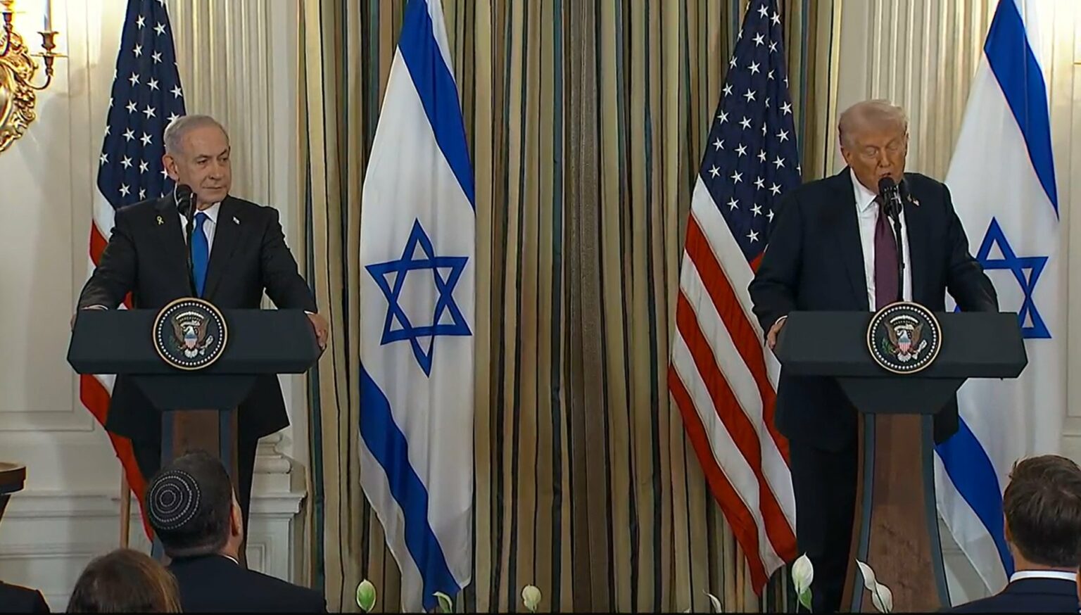 trump e netanyahu