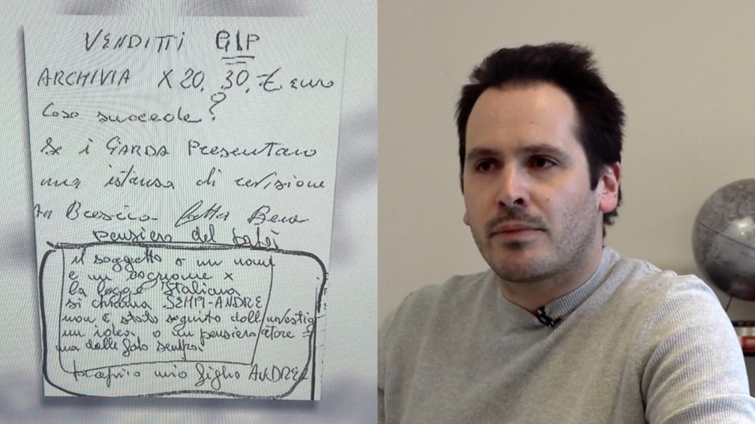 biglietto auto sempio