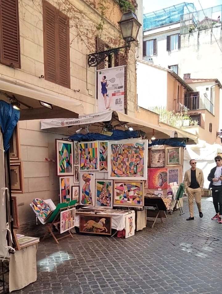 124° edizione 100 Pittori Via Margutta