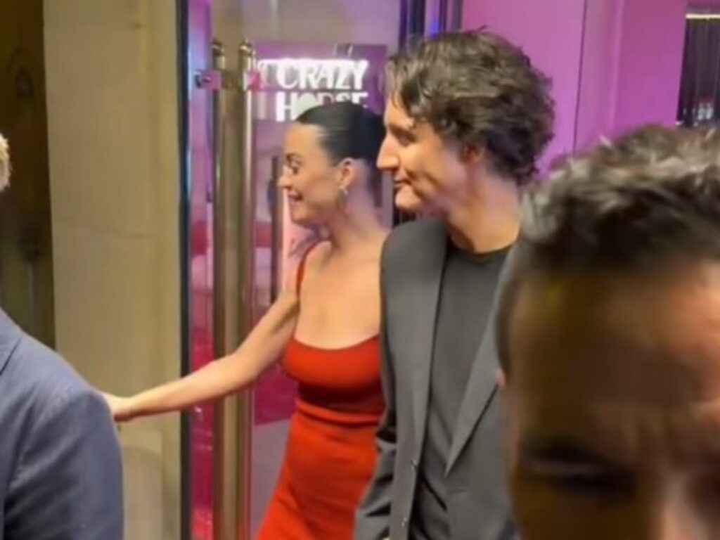 katy perry e trudeau