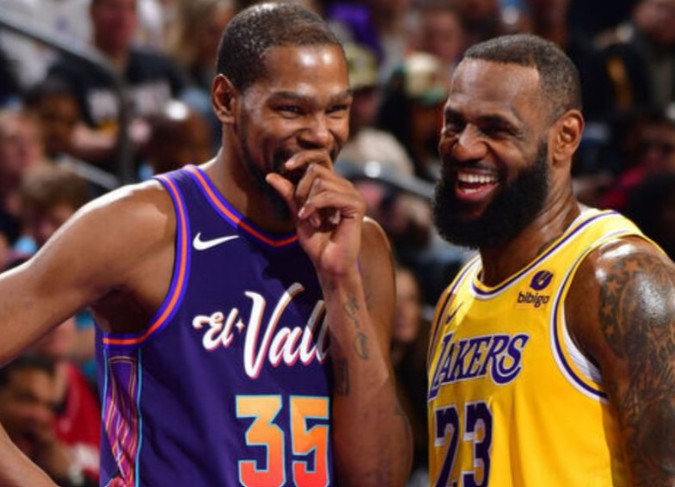 kevin durant e lebron james